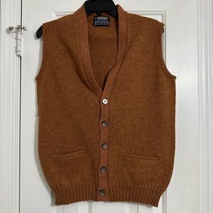 Vintage wool sweater vest